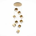 Каскадный подвесной светильник светодиодный ST Luce Riello SL1182.203.09 Каскадный подвесной светильник светодиодный ST Luce Riello SL1182.203.09