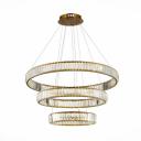 Подвесная люстра хрустальная светодиодная ST Luce Tivoli SL1622.303.03 кольцо Подвесная люстра хрустальная светодиодная ST Luce Tivoli SL1622.303.03 кольцо