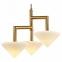 Подвесная люстра Stilfort Pilze 2115/03/03P Цвет плафонов белый Цвет арматуры золото Подвесная люстра Stilfort Pilze 2115/03/03P Цвет плафонов белый Цвет арматуры золото