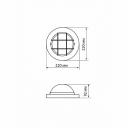 Светильник НПБ1302 венге круг с реш. 60Вт IP54 TDM, цена за 1 упак Светильник НПБ1302 венге круг с реш. 60Вт IP54 TDM, цена за 1 упак