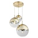 Подвесной светильник TopLight Glass TL1203H-03GD шарики Подвесной светильник TopLight Glass TL1203H-03GD шарики