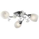 Потолочная люстра с узором в клетку Velante 705-107-03 Потолочная люстра с узором в клетку Velante 705-107-03