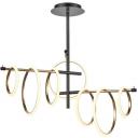 Потолочная люстра светодиодная Vele Luce Bellezza 10038 VL7262L07 кольцо Потолочная люстра светодиодная Vele Luce Bellezza 10038 VL7262L07 кольцо