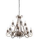 Подвесная люстра под старину Vitaluce V1845 V1845-7/8+4 Подвесная люстра под старину Vitaluce V1845 V1845-7/8+4