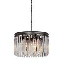 Подвесная люстра хрустальная Vitaluce V5180-1/6 Подвесная люстра хрустальная Vitaluce V5180-1/6