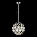Подвесная люстра хрустальная Wertmark Brunella WE109.12.103 в форме шара Подвесная люстра хрустальная Wertmark Brunella WE109.12.103 в форме шара