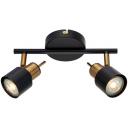 Спот Arte Lamp Almach A1906PL-2BK Спот Arte Lamp Almach A1906PL-2BK