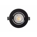 Denkirs (Денкирс) DK3020-BK Встраиваемый светильник, IP 20, 10 Вт, GU5.3, LED, черный, пластик Denkirs (Денкирс) DK3020-BK Встраиваемый светильник, IP 20, 10 Вт, GU5.3, LED, черный, пластик