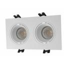 Denkirs (Денкирс) DK3072-WH Встраиваемый светильник, IP 20, 10 Вт, GU5.3, LED, белый/белый, пластик Denkirs (Денкирс) DK3072-WH Встраиваемый светильник, IP 20, 10 Вт, GU5.3, LED, белый/белый, пластик