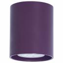 Накладной светильник TopDecor Tubo 8 Tubo8 P1 23 Цвет арматуры фиолетовый Накладной светильник TopDecor Tubo 8 Tubo8 P1 23 Цвет арматуры фиолетовый