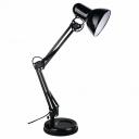 Настольная лампа офисная Arte Lamp Junior A1330LT-1BK Цвет арматуры черный Цвет плафонов черный Настольная лампа офисная Arte Lamp Junior A1330LT-1BK Цвет арматуры черный Цвет плафонов черный