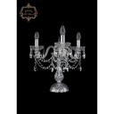 Хрустальная настольная лампа с подвесками Art Classic 45271 12.12.3.141-37.Cr.Sp подсвечник Хрустальная настольная лампа с подвесками Art Classic 45271 12.12.3.141-37.Cr.Sp подсвечник