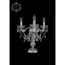 Хрустальная настольная лампа с подвесками Art Classic 45962 12.25.3.141-37.Cr.Sp подсвечник Хрустальная настольная лампа с подвесками Art Classic 45962 12.25.3.141-37.Cr.Sp подсвечник