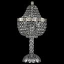 Настольная лампа декоративная Bohemia Ivele Crystal 1928 19281L4/H/20IV Ni Настольная лампа декоративная Bohemia Ivele Crystal 1928 19281L4/H/20IV Ni