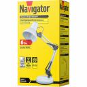 Настольная лампа Navigator 61 549 NDF-D023-6W-4K-WH-LED на основании, белый, цена за 1 шт. Настольная лампа Navigator 61 549 NDF-D023-6W-4K-WH-LED на основании, белый, цена за 1 шт.