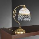 Настольная лампа P.7000 Reccagni Angelo 7000 P с подвесками Настольная лампа P.7000 Reccagni Angelo 7000 P с подвесками