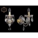 Хрустальное бра Art Classic 45271 10.12.1.165.XL.Gd.Sp подсвечник с подвесками Хрустальное бра Art Classic 45271 10.12.1.165.XL.Gd.Sp подсвечник с подвесками