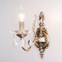 Бра Eurosvet Elisha 3281/1 античная бронза/прозрачный хрусталь Strotskis Бра Eurosvet Elisha 3281/1 античная бронза/прозрачный хрусталь Strotskis