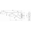 Настенный светильник (бра) Mollis MOD126WL-02B Настенный светильник (бра) Mollis MOD126WL-02B