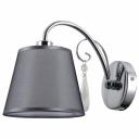 Бра Omnilux Recco OML-66701-01 Цвет арматуры хром Цвет плафонов серый Бра Omnilux Recco OML-66701-01 Цвет арматуры хром Цвет плафонов серый