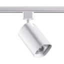 Светильник трековый однофазный трехжильный IP20 50W 230V NT19 белый Novotech Gusto 370552 Светильник трековый однофазный трехжильный IP20 50W 230V NT19 белый Novotech Gusto 370552