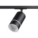 Светильник трековый однофазный трехжильный 220V IP20 9W 235V NT21 086 черный Novotech Elina 370777 Светильник трековый однофазный трехжильный 220V IP20 9W 235V NT21 086 черный Novotech Elina 370777