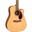 Акустически-электрическая гитара Fender CD-140SCE Dreadnought с футляром натурального цвета Акустически-электрическая гитара Fender CD-140SCE Dreadnought с футляром натурального цвета
