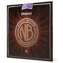 NB1152 Nickel Bronze Комплект струн для акустической гитары, Custom Light, 11-52, D'Addario NB1152 Nickel Bronze Комплект струн для акустической гитары, Custom Light, 11-52, D'Addario