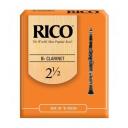 RCA1025 Rico Трости для кларнета Bb, размер 2.5, 10шт в упаковке Rico RCA1025 Rico Трости для кларнета Bb, размер 2.5, 10шт в упаковке Rico