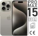 Смартфон Apple iPhone 15 Pro Max 1 ТБ, Natural Titanium, nano Sim+eSim Смартфон Apple iPhone 15 Pro Max 1 ТБ, Natural Titanium, nano Sim+eSim