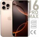 Смартфон Apple iPhone 16 Pro Max 256 ГБ, Desert Titanium, eSim Смартфон Apple iPhone 16 Pro Max 256 ГБ, Desert Titanium, eSim