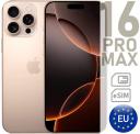 Смартфон Apple iPhone 16 Pro Max 256 ГБ, Desert Titanium, nano Sim+eSim (Европа) Смартфон Apple iPhone 16 Pro Max 256 ГБ, Desert Titanium, nano Sim+eSim (Европа)