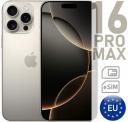 Смартфон Apple iPhone 16 Pro Max 256 ГБ, Natural Titanium, nano Sim+eSim (Европа) Смартфон Apple iPhone 16 Pro Max 256 ГБ, Natural Titanium, nano Sim+eSim (Европа)