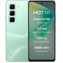 Смартфон Infinix HOT 50 6/256 ГБ Global для РФ, Dual nano SIM, зеленый Смартфон Infinix HOT 50 6/256 ГБ Global для РФ, Dual nano SIM, зеленый