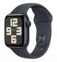 Apple Watch SE (2024) GPS 40mm Aluminum Case with Midnight/Midnight Sport Band S/M (MXE73) Apple Watch SE (2024) GPS 40mm Aluminum Case with Midnight/Midnight Sport Band S/M (MXE73)