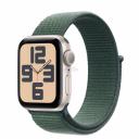 Apple Watch SE (2024) 40 мм Корпус из алюминия «Starlight» Спортивная петля «Lake Green» Apple Watch SE (2024) 40 мм Корпус из алюминия «Starlight» Спортивная петля «Lake Green»