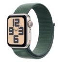 Умные часы Apple Watch Series SE (2024) 40мм Starlight Aluminum Case with Lake Green Sport Loop Textile, Global Умные часы Apple Watch Series SE (2024) 40мм Starlight Aluminum Case with Lake Green Sport Loop Textile, Global