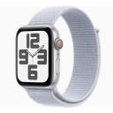 Умные часы Apple Watch Series SE Gen 2 2024 44 мм Aluminium Case GPS, Silver/Blue Cloud Sport Loop Умные часы Apple Watch Series SE Gen 2 2024 44 мм Aluminium Case GPS, Silver/Blue Cloud Sport Loop