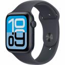 Смарт-часы Apple Watch SE 3 GPS 44 мм тёмная ночь M/L, спортивный ремешок Смарт-часы Apple Watch SE 3 GPS 44 мм тёмная ночь M/L, спортивный ремешок