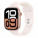 Умные часы Apple Watch Series 10 42mm Rose Gold Aluminum Case with Light Blush Sport Band S/M, MWWH3LW/A Умные часы Apple Watch Series 10 42mm Rose Gold Aluminum Case with Light Blush Sport Band S/M, MWWH3LW/A