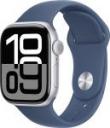 Смарт-часы Apple Watch Series 10 A2997, 42 мм, OLED, серебристый, Sport Band ремешок, синий S/M (MWWA3LW/A) Смарт-часы Apple Watch Series 10 A2997, 42 мм, OLED, серебристый, Sport Band ремешок, синий S/M (MWWA3LW/A)