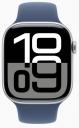 Часы Apple Watch Series 10 GPS 42mm MWWA3 Silver Aluminium Case with Denim Sport Band - S/M Часы Apple Watch Series 10 GPS 42mm MWWA3 Silver Aluminium Case with Denim Sport Band - S/M