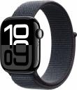 Apple Watch Series 10 46mm Jet Black Aluminum Case with Ink Sport Loop Apple Watch Series 10 46mm Jet Black Aluminum Case with Ink Sport Loop