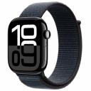 Умные часы Apple Watch Series 10 46mm Jet Black Aluminium Case With Black Sport Loop Умные часы Apple Watch Series 10 46mm Jet Black Aluminium Case With Black Sport Loop