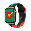Умные часы Apple Watch Series 11 (GPS+Cellular), 42 мм, Gold Titanium Case/Black Unity Bloom Sport Band - M/L Умные часы Apple Watch Series 11 (GPS+Cellular), 42 мм, Gold Titanium Case/Black Unity Bloom Sport Band - M/L