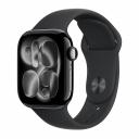 Умные часы Apple Watch Series 11 (GPS), 42 мм, Jet Black Aluminum Case/Black Sport Band - M/L Умные часы Apple Watch Series 11 (GPS), 42 мм, Jet Black Aluminum Case/Black Sport Band - M/L