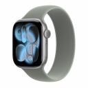 Умные часы Apple Watch Series 11 (GPS+Cellular), 42 мм, Space Gray Aluminum Case/Green Gray Solo Loop - Size 9 Умные часы Apple Watch Series 11 (GPS+Cellular), 42 мм, Space Gray Aluminum Case/Green Gray Solo Loop - Size 9