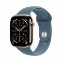 Умные часы Apple Watch Series 11 (GPS+Cellular), 46 мм, Gold Titanium Case/Anchor Blue Sport Band - S/M Умные часы Apple Watch Series 11 (GPS+Cellular), 46 мм, Gold Titanium Case/Anchor Blue Sport Band - S/M