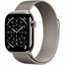 Apple Watch Series 11 46mm Natural Titanium Case, Natural Milanese Loop (S/M) Apple Watch Series 11 46mm Natural Titanium Case, Natural Milanese Loop (S/M)