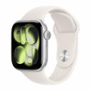 Умные часы Apple Watch Series 11 (GPS+Cellular), 46 мм, Silver Aluminum Case/Starlight Sport Band - M/L Умные часы Apple Watch Series 11 (GPS+Cellular), 46 мм, Silver Aluminum Case/Starlight Sport Band - M/L
